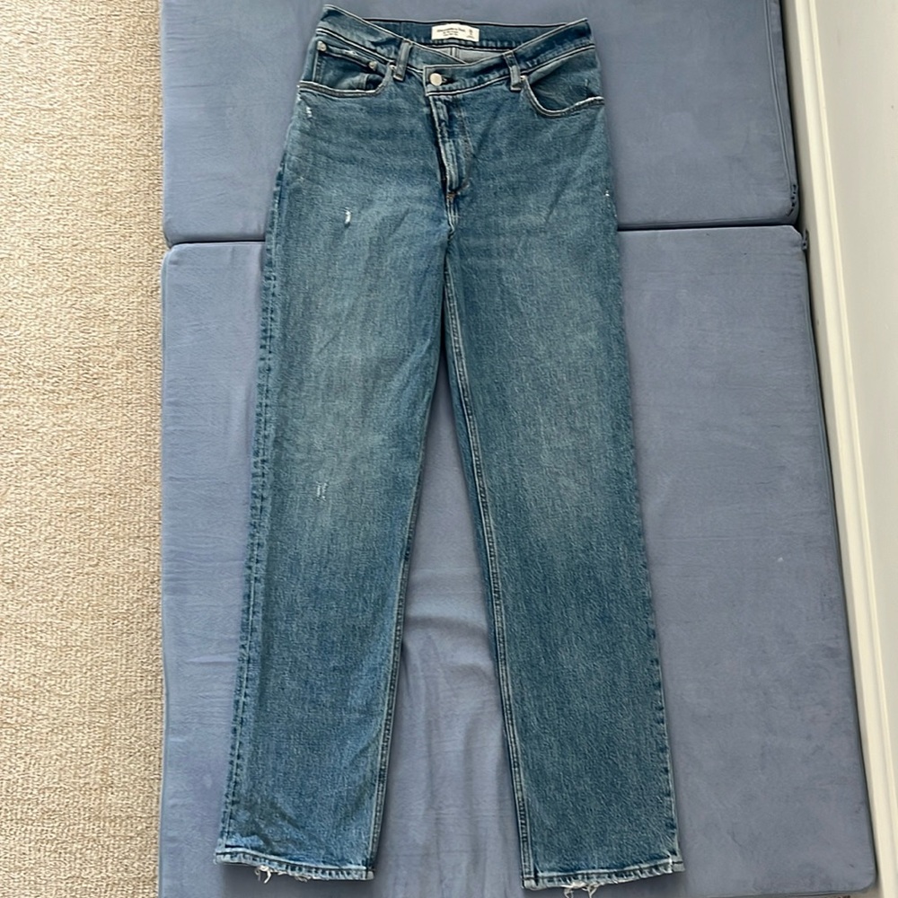 Abercrombie Criss Cross ultra high rise